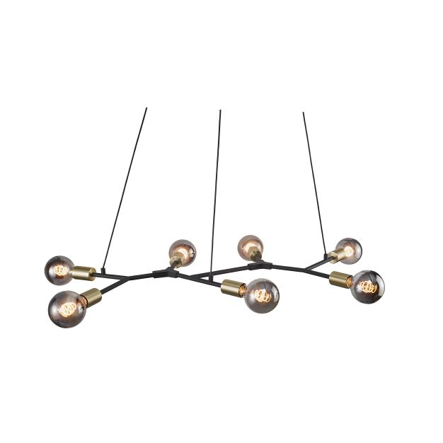 Nordlux Josefine - lampe suspendue - 91 x 45 x 204,4 cm - noir