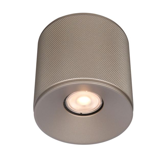 Artdelight Costa - spot de surface - Ø 10 x 10,5 cm - champagne