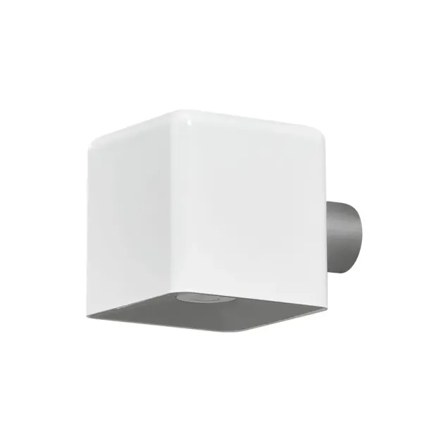 Konstsmide Amalfi - applique murale extérieure - 10 x 13 x 10 cm - 3W LED inclus - IP54 - blanc