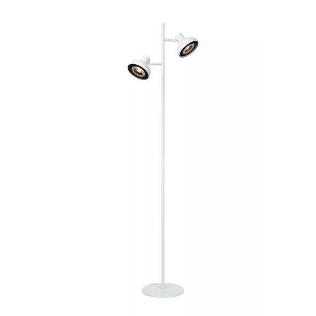 Lucide Sensas - lampadaire - 30 x 22 x 137,9 cm - blanc