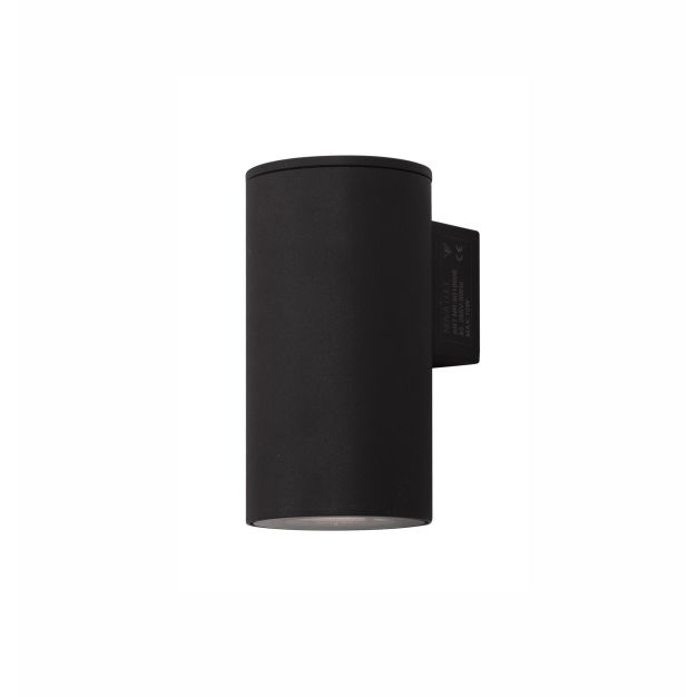 Nova Luce Alp - applique murale - 7 x 5,5 x 10 cm - 10W LED inclus - IP65 - noir