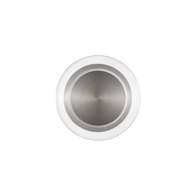 Nova Luce Airida - applique murale - Ø 17 x 6 cm - 8W LED inclus - noir nickel