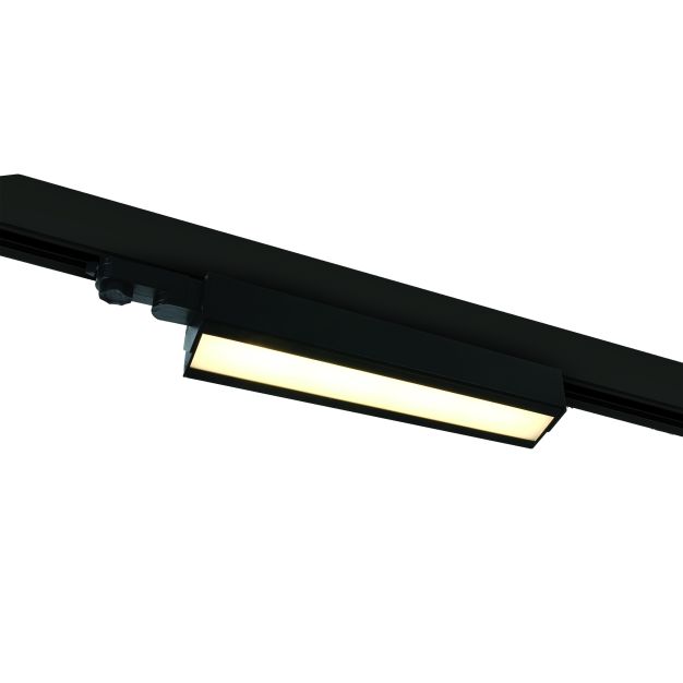 ONE Light Linear Track Lights Adjustable LED - spot sur rail - 5 x 6 x 10 cm - 40W LED inclus - noir