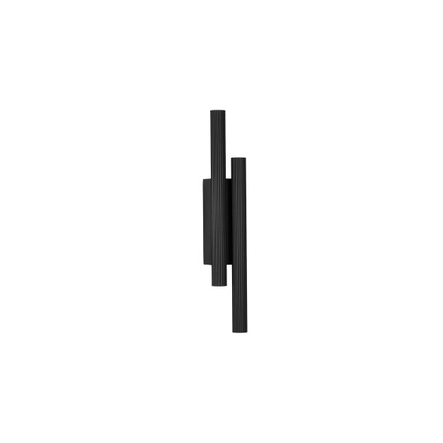 Nova Luce Paron - applique murale - 5,5 x 38 x 7 cm - 15W LED inclus - noir sablé