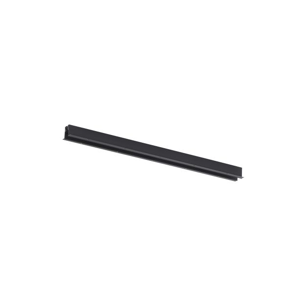 Nova Luce Buxton L - profilé magnétique encastré - 100 x 8,1 x 6,1 cm - noir