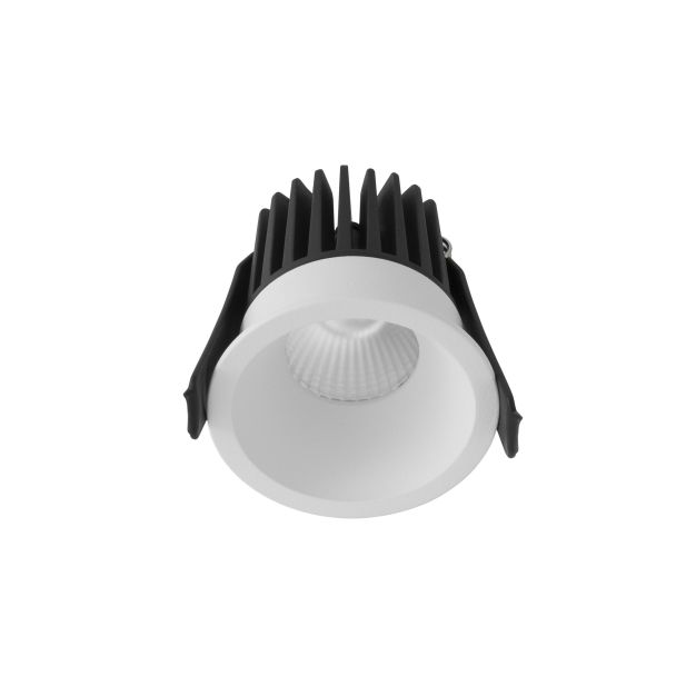 Nova Luce Petit - spot à encastrer - Ø 62 mm, Ø 55 mm à encastrer - 9W LED inclus - IP42 - blanc sable