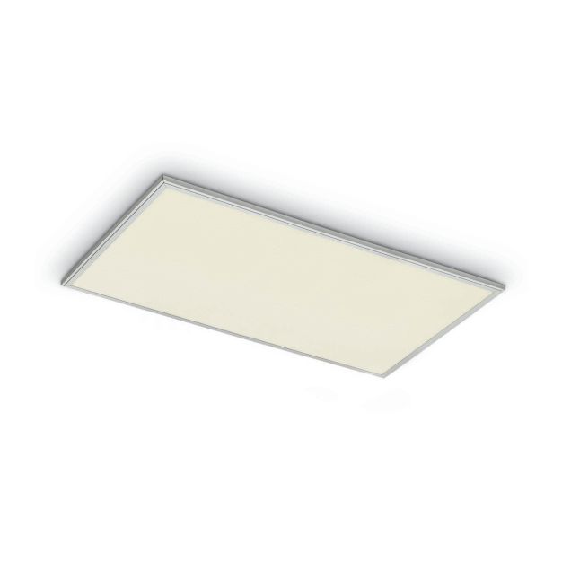 ONE Light Rectangular Panels - plafonnier / suspension - 119,5 x 59,5 x 2 cm - 60W LED dimmable inclus - blanc - couleur de lumière blanc froid