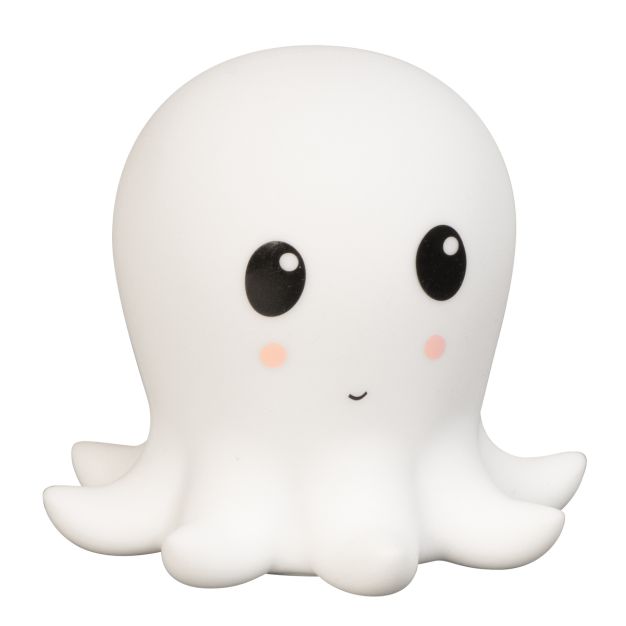 Fischer & Honsel Nelly - Veilleuse - 13,5 x 13,5 x 12 cm - 0,2W LED RGBW incl. - blanc