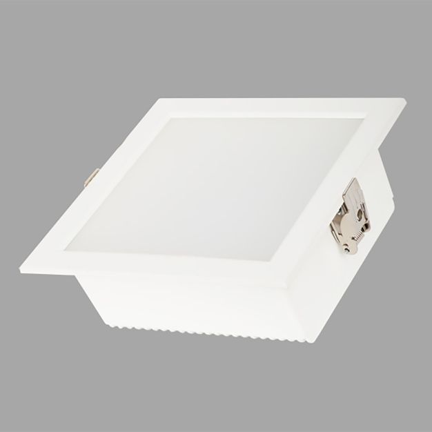 Maxlight Window - spot encastré 1L - 165 x 165 mm, 140 x 140 mm taille d'encastrement - 18W LED inclus - blanc
