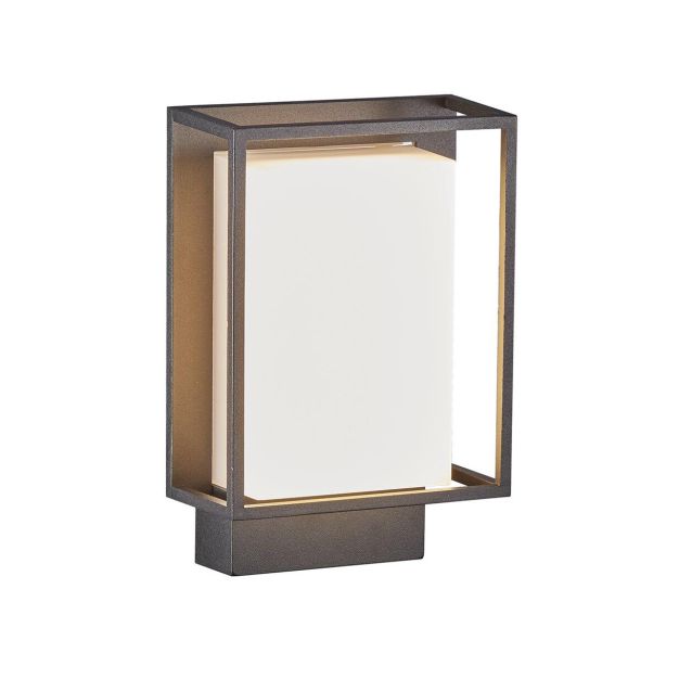 Nordlux Nestor - applique murale extérieure - 14,7 x 22,1 cm - 8W LED inclus - IP44 - noir