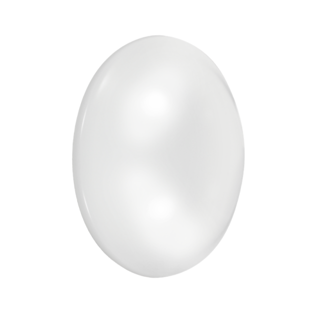 Century Italia Blanca Perla - lampe de plafond - Ø 34,5 x 10 cm - 24W LED inclus - blanc