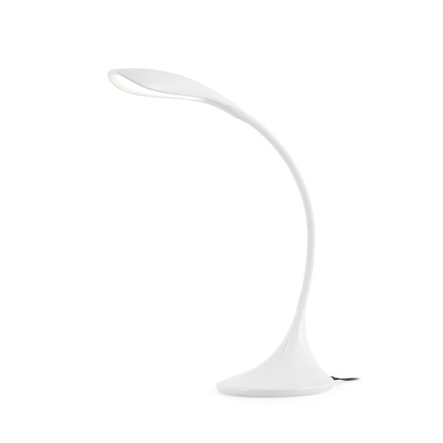 Faro Otto - lampe de bureau - 32 x 17,5 x 42 cm - 6W LED dimmable inclus - blanc mat