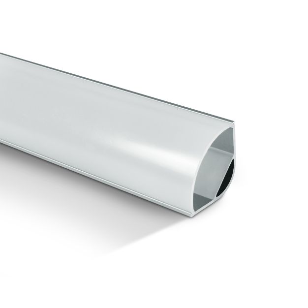 Profilés triangulaires ONE Light - profilé mince - 3 x 3 cm - longueur 200 cm - aluminium