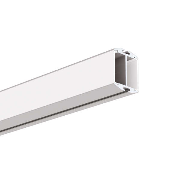 Klus Giza-Duo-ll - profilé LED - 2,35 x 2,9 cm - argent anodisé