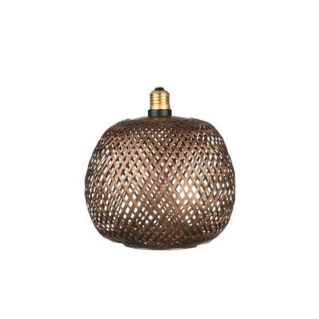 Segula Floating Bamboo LED - Ø 18 cm - E27 - 5W dimmable - 2200K - bronze
