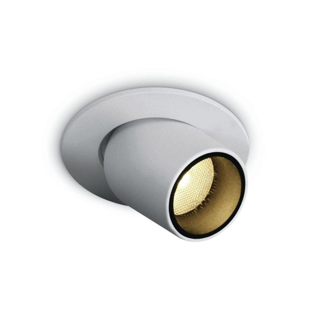 ONE Light Moving Inner Cylinder Range - spot en saillie 1L - Ø 5,2 cm - 3W LED inclus - blanc