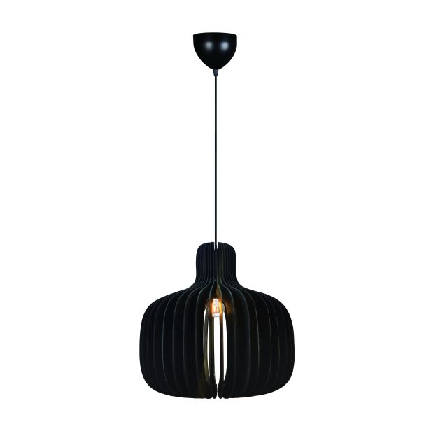 Nordlux Hazo 43 - lampe suspendue - Ø 43 x 243 cm - noir
