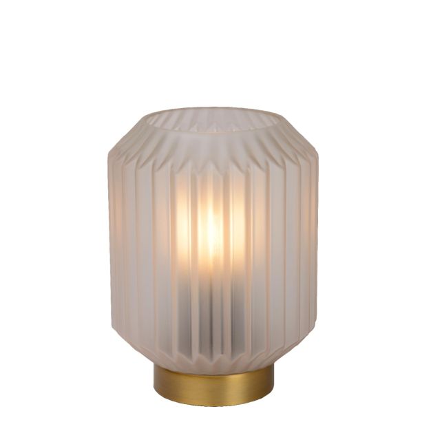 Lucide Sueno - lampe à poser - Ø 12,5 x 17 cm - blanc