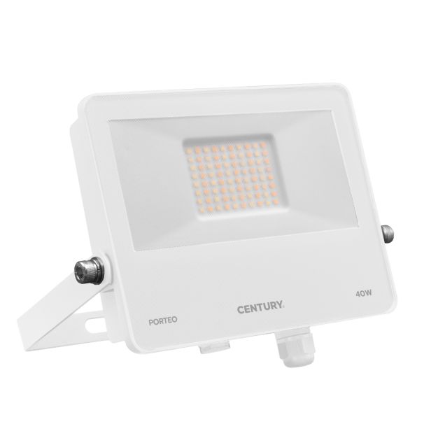 Century Italia Porteo CCT - spot - 22,4 x 3,6 x 20,3 cm - 40W LED inclus - couleur de lumière réglable - IP65 - blanc
