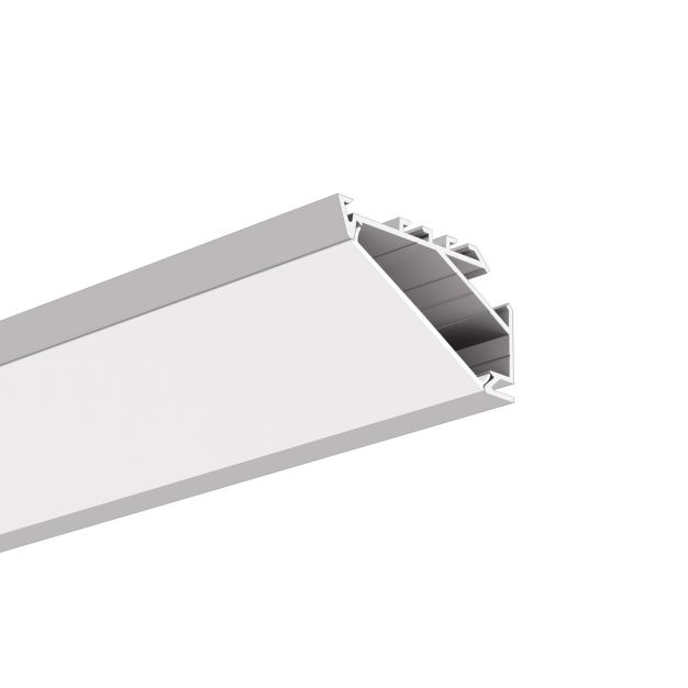 Klus Kopro-30 - profilé LED d’angle 30 degrés - 2,72 x 4,46 cm - argent anodisé