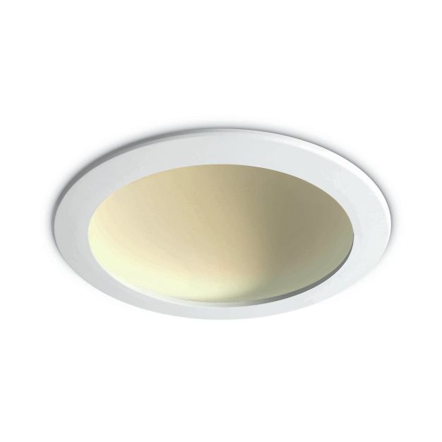 ONE Light Dark Light Dome Reflector - spot à encastrer - Ø 225 mm, Ø 210 mm encastrable - 22W LED inclus - blanc - couleur de lumière blanche