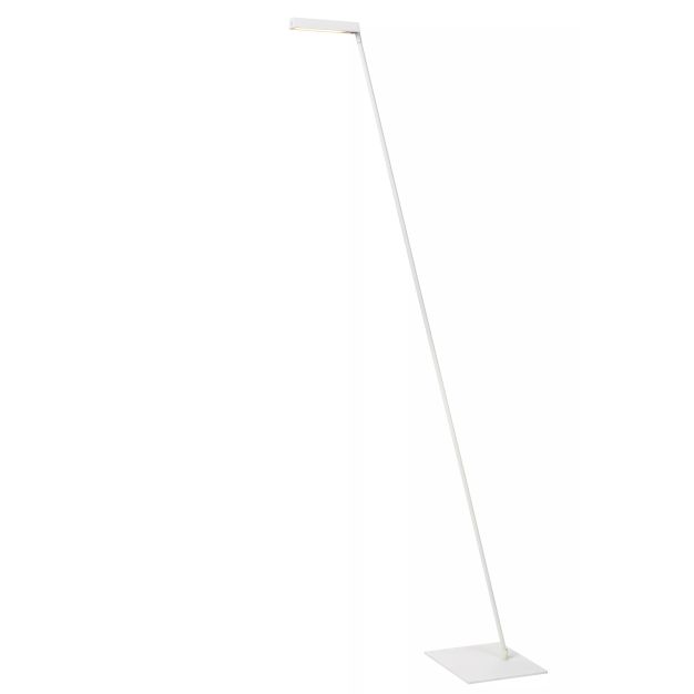 Lucide Lavale - lampadaire - 54,8 x 20 x 137,9 cm - 3W LED avec fonction dimming inclus - blanc