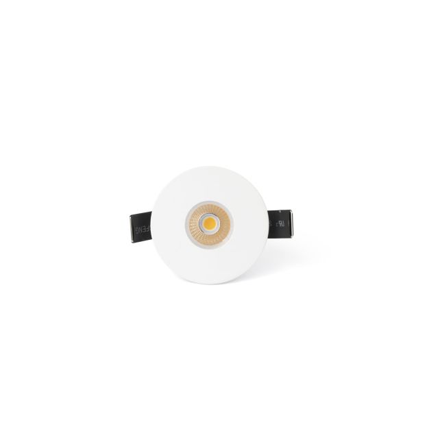 Faro Lox - spot encastré - Ø 60 mm, Ø 55 mm encastré - 9W dimmable LED inclus - blanc