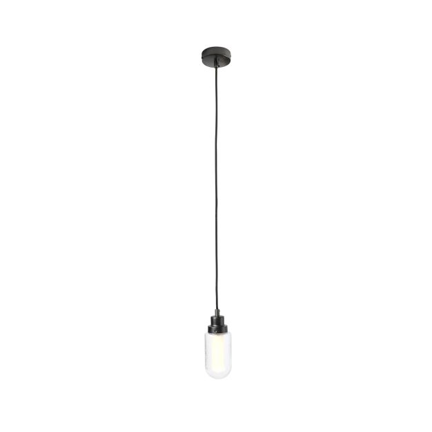 Faro Brume - suspension - Ø 8 x 19 cm - LED 3W incl. - acier vieilli