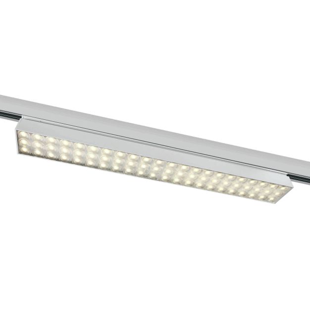 ONE Light High Power Linear - rail lumineux - système de rail triphasé - 115 x 4 x 6,4 cm - 60W LED inclus - blanc - couleur de lumière blanche