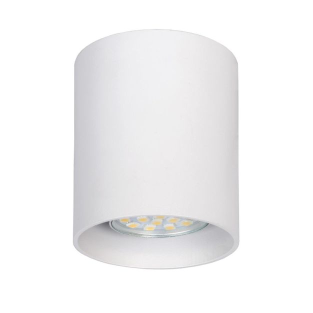 Lucide Bodi round - spot apparent - Ø 8 x 9,5 cm - blanc