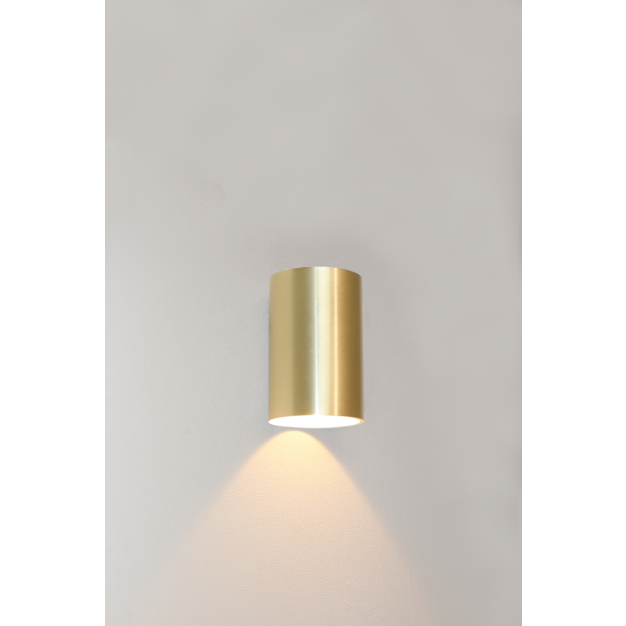 Artdelight Brody - applique murale - Ø 7,2 x 11 cm - 4W LED inclus - IP54 - or brossé