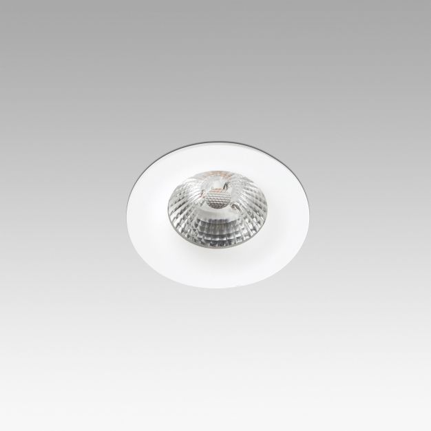 Faro Nais - spot à encastrer - Ø 70 mm, Ø 76 mm à encastrer - 7W LED inclus - blanc mat