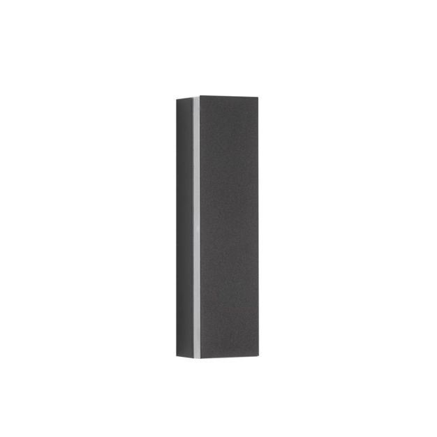 Nova Luce Colby - 5 x 4,2 x 20 cm - 12W LED inclus - noir sable