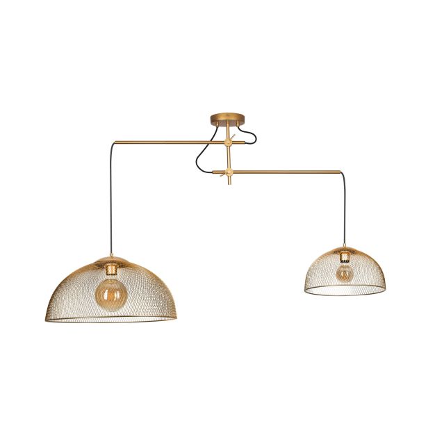 Maxlight Concept - lampe suspendue - 170 x 100 cm - or