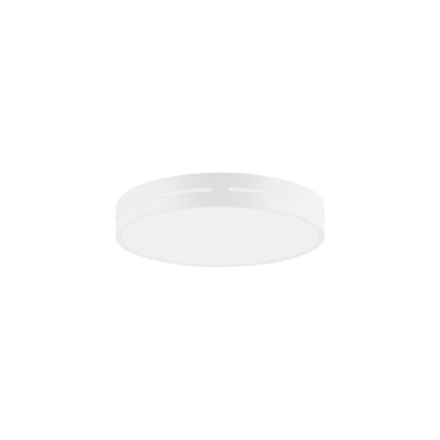 Nova Luce Wheel - plafonnier - Ø 45 x 6 cm - 30W LED inclus - blanc sable
