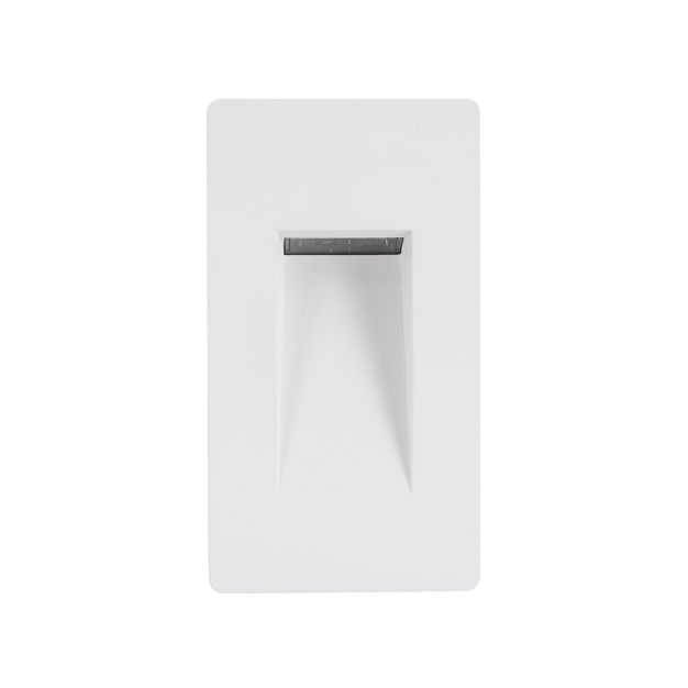 Nova Luce Cove - applique d'extérieur - 7,7 x 3,8 x 14 cm - 1,5W LED inclus - IP54 - blanc mat