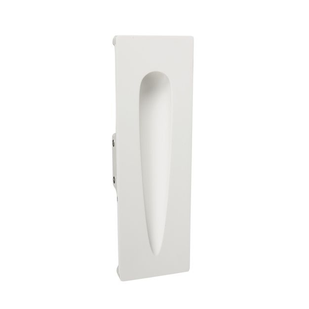 VK Lighting Gypsum - applique encastrée - 10 x 4,5 x 32 cm - 1W LED inclus - blanc