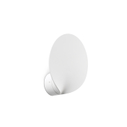 Faro Lotus - applique murale - 22,5 x 22,5 x 9 cm - 18W LED inclus - IP65 - blanc mat