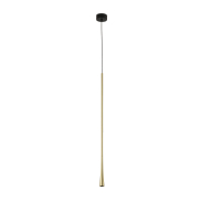 Faro Diana 800 - lampe suspendue - Ø 3,2 x 80 cm - 6W LED inclus - or satiné