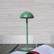 Lucide Joy - lampe de table rechargeable - Ø 12 x 32 cm - 1,5W LED dimmable inclus - IP54 - vert