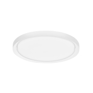 Nova Luce Troy - plafonnier - Ø 56 x 7,5 cm - 50W LED dimmable inclus - blanc mat