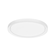 Nova Luce Troy - plafonnier - Ø 46 x 7,5 cm - 40W LED dimmable inclus - blanc mat