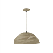 Searchlight Origami - lampe suspendue - Ø 47 x 150 cm - or métallique