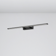 Nova Luce Livia - applique murale - 96 x 14 x 6 cm - 30W LED inclus - IP44 - noir