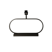 Searchlight - pied de lampe de table - 47 x 13 x 27 cm - noir mat