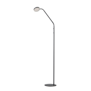 ETH Duuk – lampadaire – Ø 11,5 x 166 cm – 8W LED dimmable inclus – dim to warm – noir