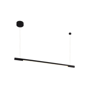 Maxlight Organic - lampe suspendue - 150 x 3 x 140 cm - 26W LED inclus - noir