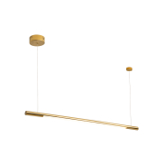 Maxlight Organic - lampe suspendue - 100 x 140 cm - 16W LED inclus - or