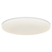 Nordlux Vic - plafonnier - Ø 22 x 4 cm - 18W LED inclus - IP21 - blanc - couleur de lumière blanche (4000K)