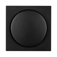 Ion Industries V1/J1 - plaque centrale avec un seul bouton variateur - noir mat